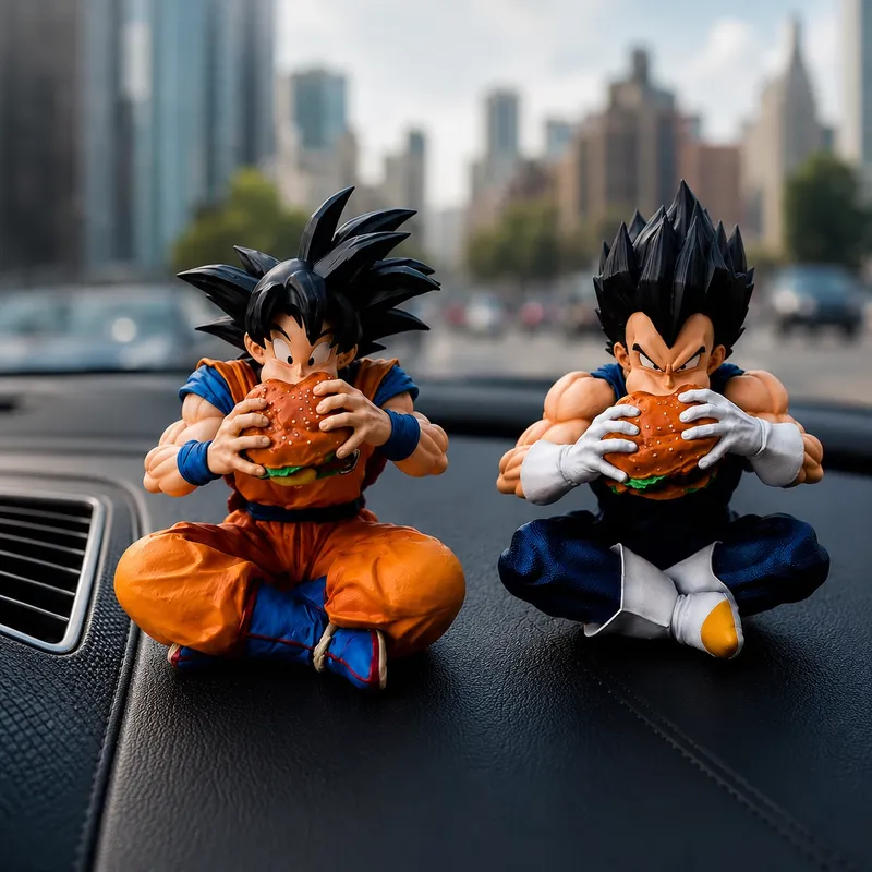 Model Kit Vegito - 14cm Dragon Ball Vegeta Eating Hamburger