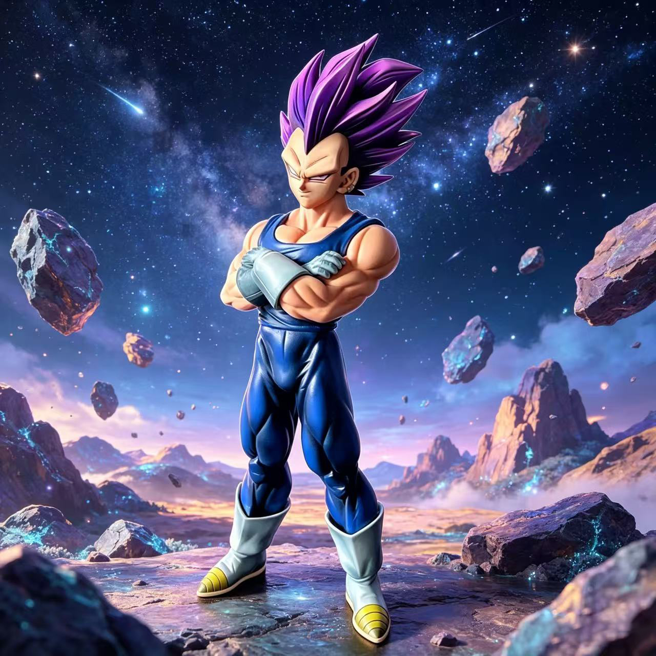 Model Kit Vegito - 27cm/10.63inch Dragon Ball Z Majin Vegeta