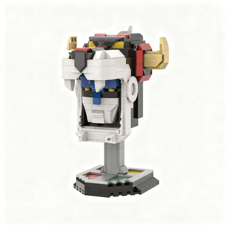 Model Kit Voltron - 767PCS MOC Creative Model Voltron Head