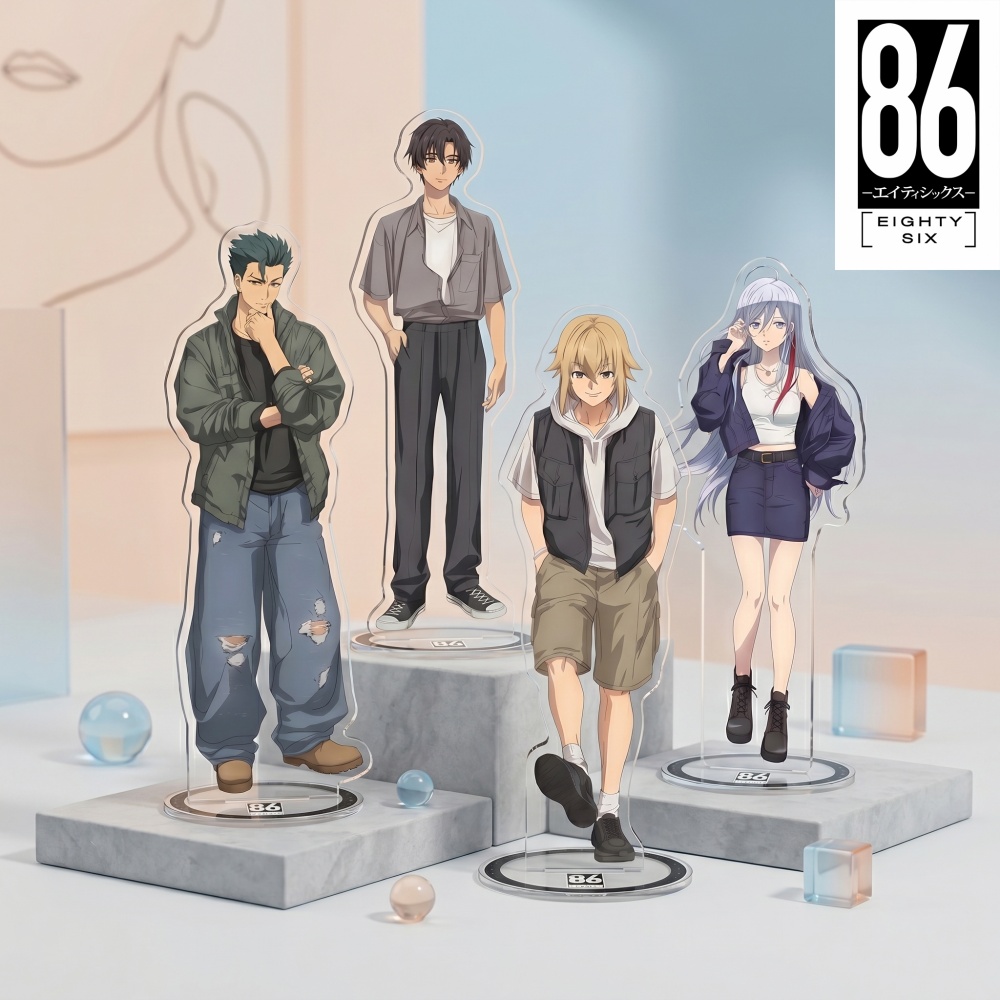 Model Kit Eighty Six - 86 Eighty Six Acrylic Stand Keychain