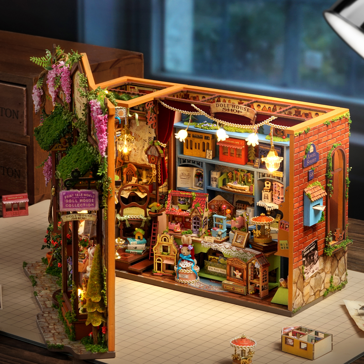 Model Kit Centaur - DIY Fairy-Tale Wonderhouse Casa Wooden Miniature
