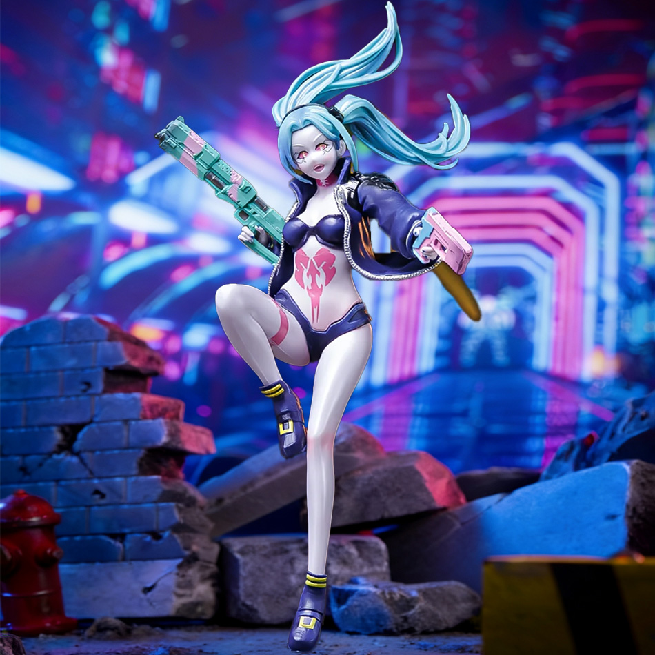 Model Kit Nemesis - 23CM Anime Game Cyberpunk: Edgerunners Rebecca