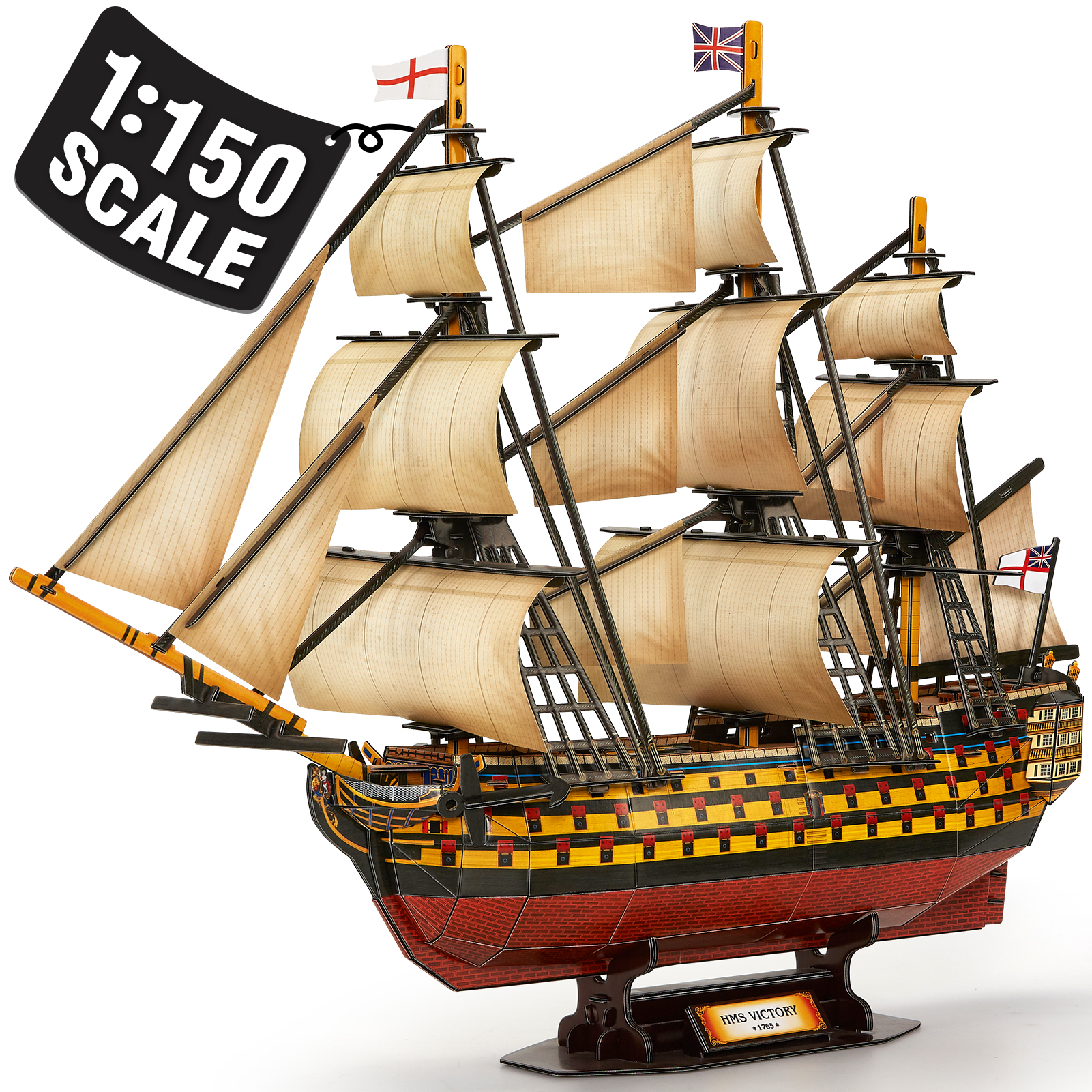 Model Kit Hms Victory - 3D Puzzles Large HMS Victory Vessel