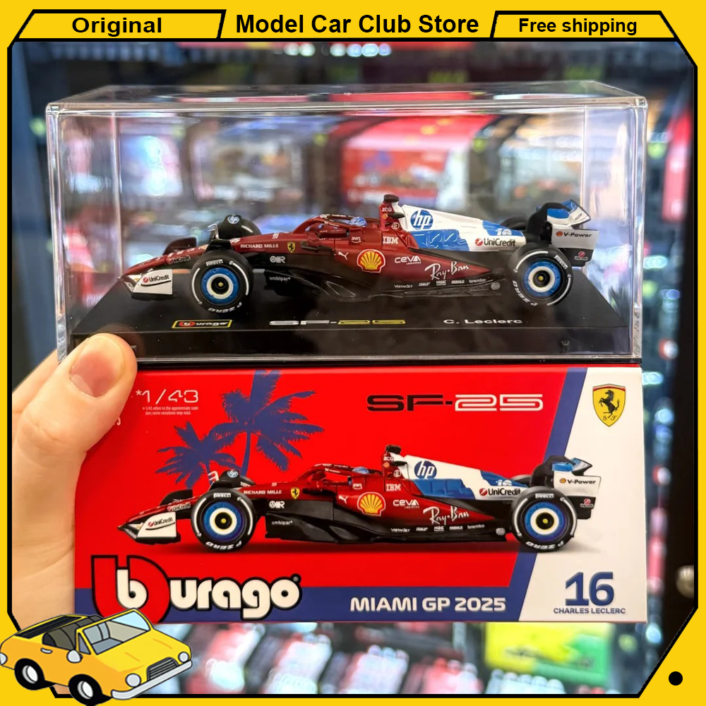 Model Kit F1 - Bburago 1:43 Ferrari SF25 F1 16#
