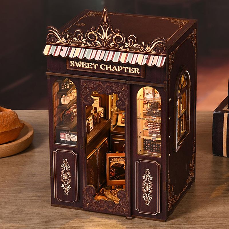 Model Kit Centaur - DIY Book Nook Wooden Miniature Model