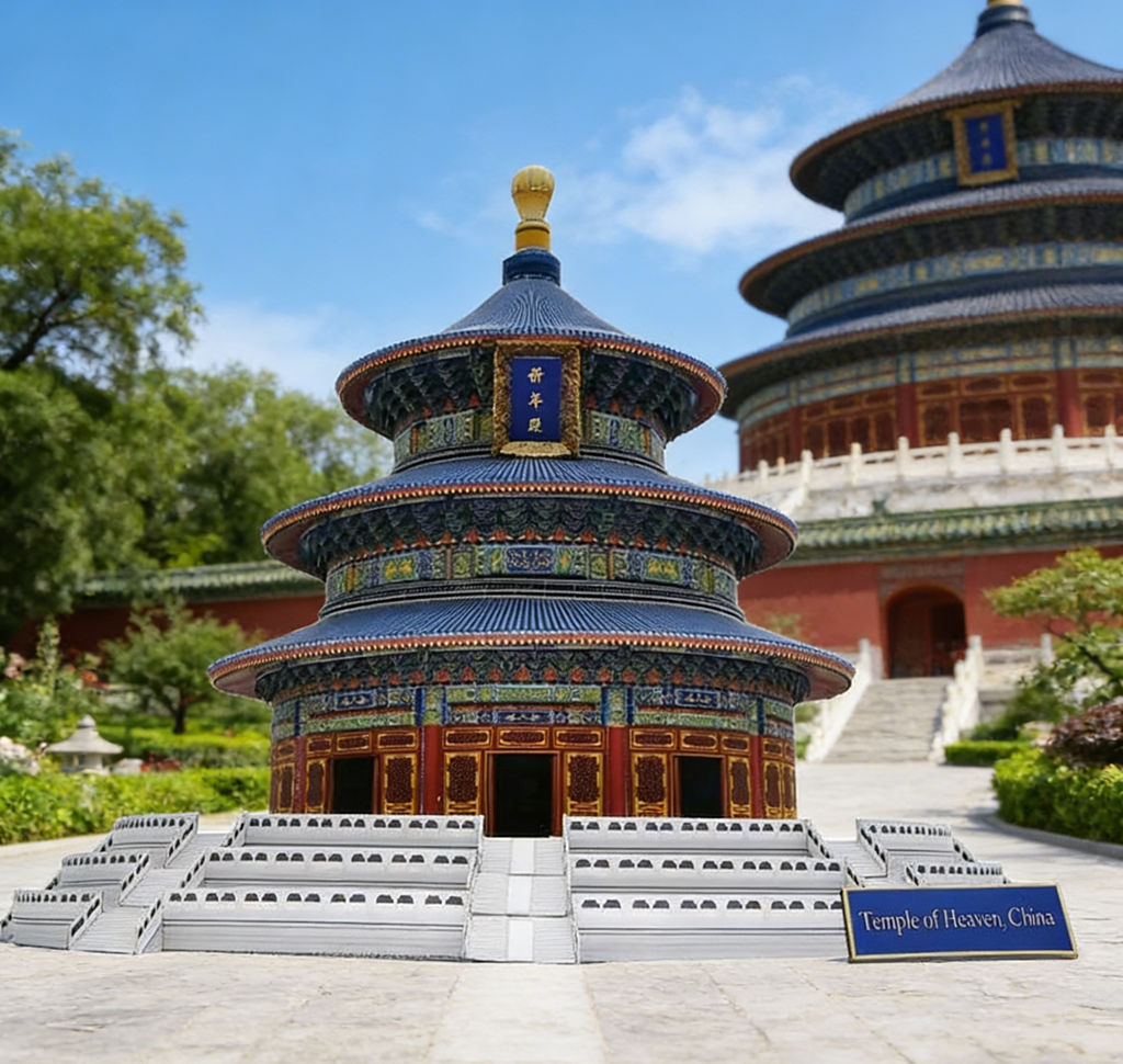 3D Paper Model Kit of Temple o - Model Kit China incelemesi ve fiyatı