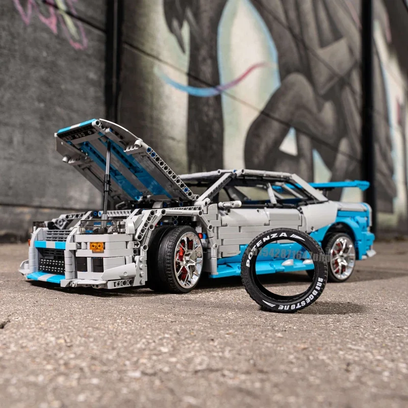 3383PCS supercar model buiding - Model Kit R34 incelemesi ve fiyatı