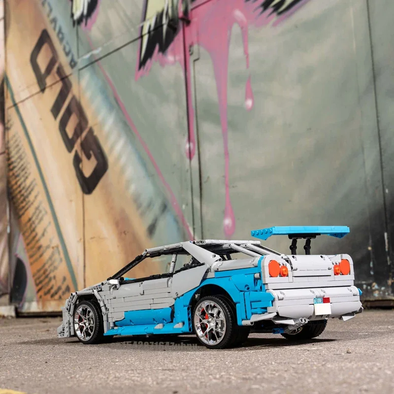 3383PCS supercar model buiding - Model Kit R34 incelemesi ve fiyatı