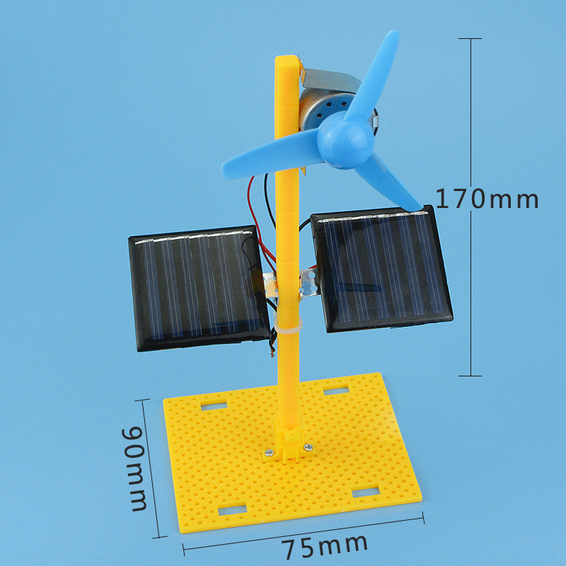 DIY Solar Electric Fan Model A - Model Kit China incelemesi ve fiyatı