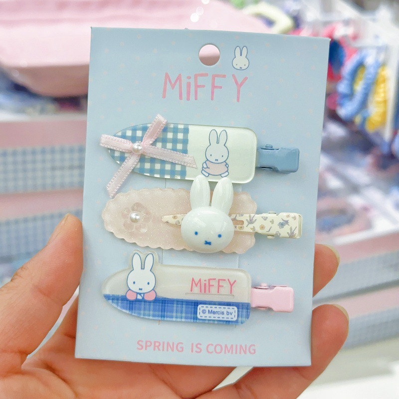 New Miffy rabbit bangs clip si - Model Kit For Girls incelemesi ve fiyatı