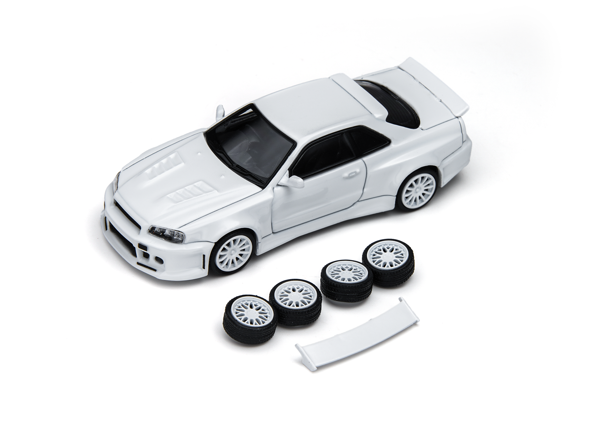 TimeMicro 1/64 R34 White Tiger - Model Kit R34 incelemesi ve fiyatı