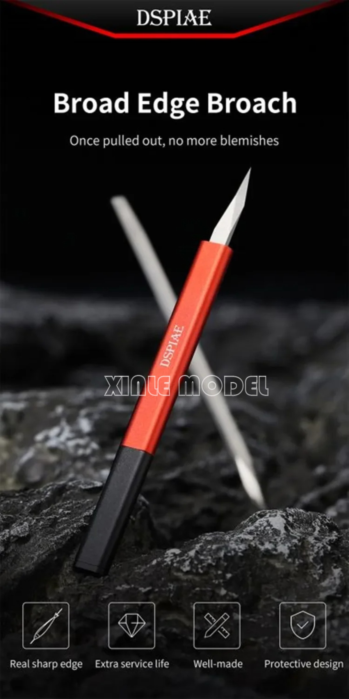 DSPIAE AT-TSA AT-TSB Wide-mout - Hobby Knife Blade incelemesi ve fiyatı