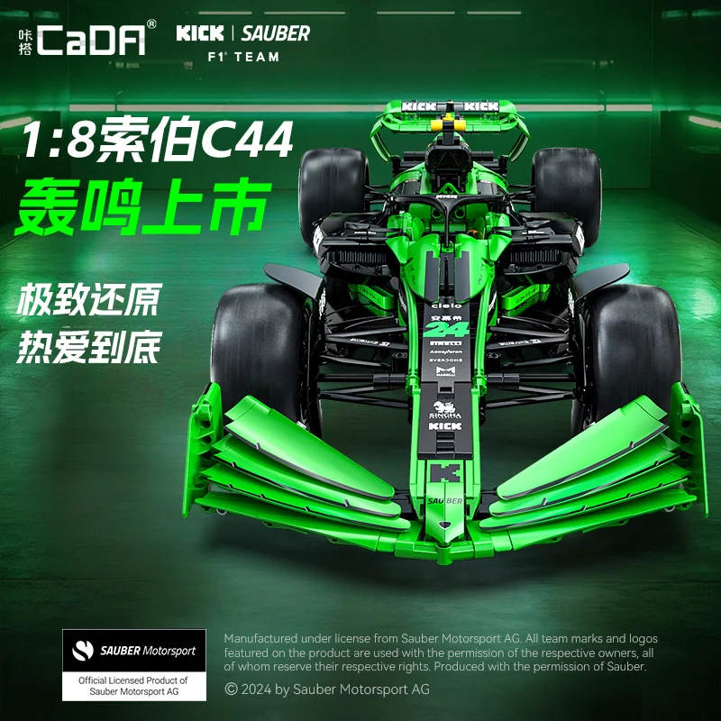 Cada 1:8  MOC Sauber F1 Team C - Model Kit F1 incelemesi ve fiyatı