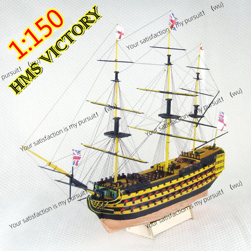 1Set 1:150 Sailing Boat Model  - Model Kit Hms Victory incelemesi ve fiyatı