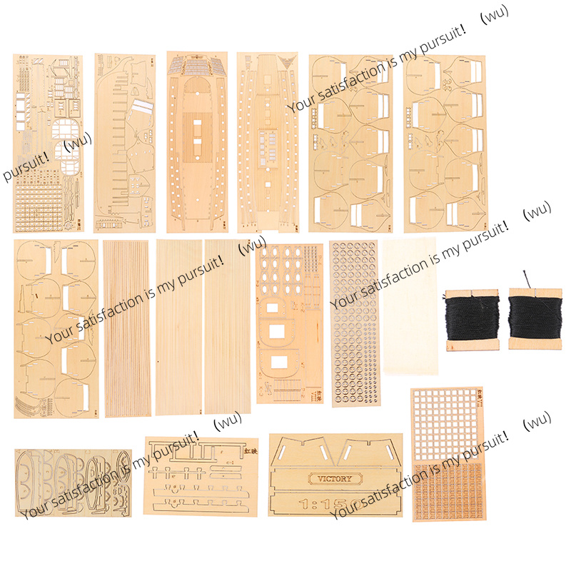 1Set 1:150 Sailing Boat Model  - Model Kit Hms Victory incelemesi ve fiyatı