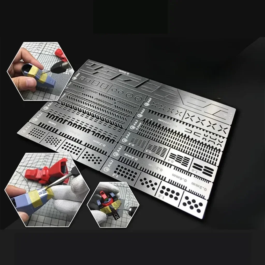 13 In 1 Carving Ruler Drill Ho - Model Kit Perfect Grade incelemesi ve fiyatı