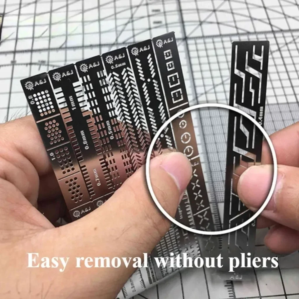 13 In 1 Carving Ruler Drill Ho - Model Kit Perfect Grade incelemesi ve fiyatı