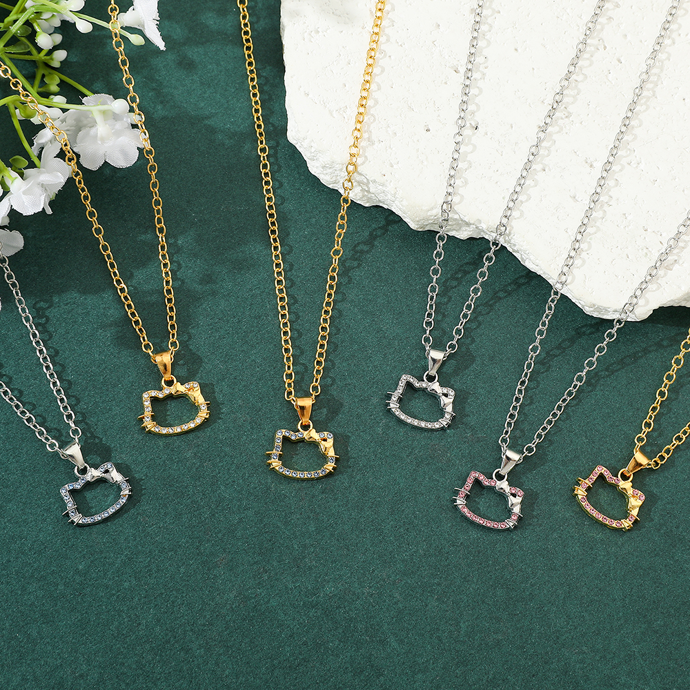 6pcs Hello Kitty Necklace Set  - Model Kit For Girls incelemesi ve fiyatı