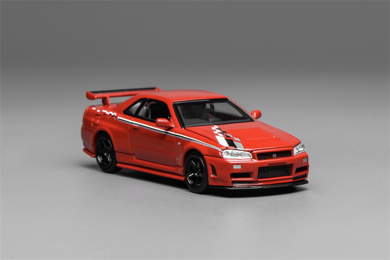 MOTORHELIX 1:64 R34 SKYLINE CU - Model Kit R34 incelemesi ve fiyatı