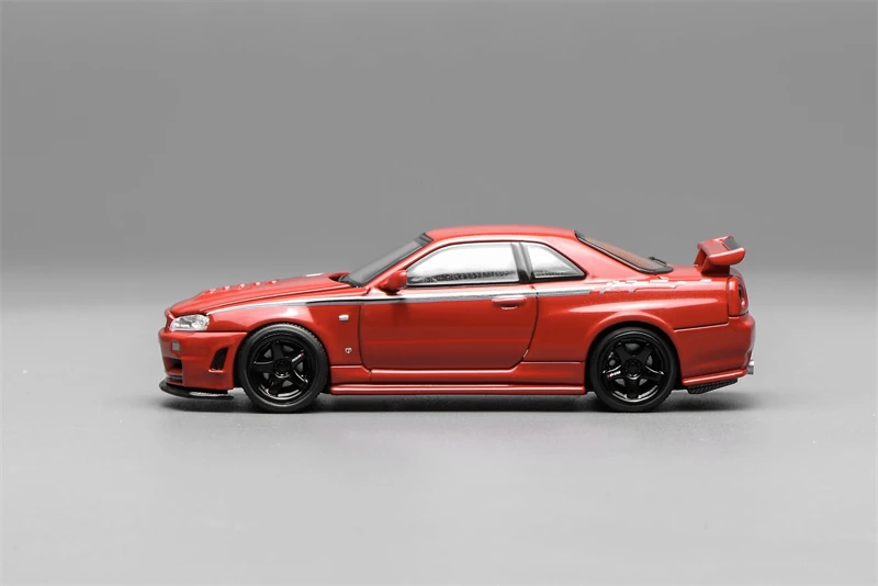 MOTORHELIX 1:64 R34 SKYLINE CU - Model Kit R34 incelemesi ve fiyatı