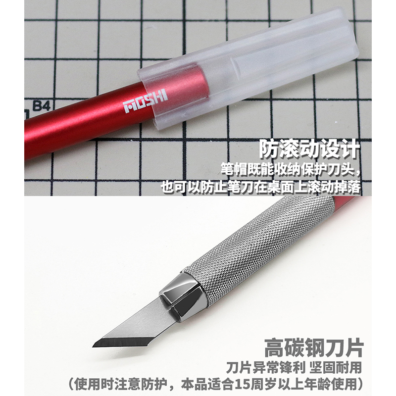 MOSHI Model Full Metal Wide Mo - Hobby Knife Blade incelemesi ve fiyatı