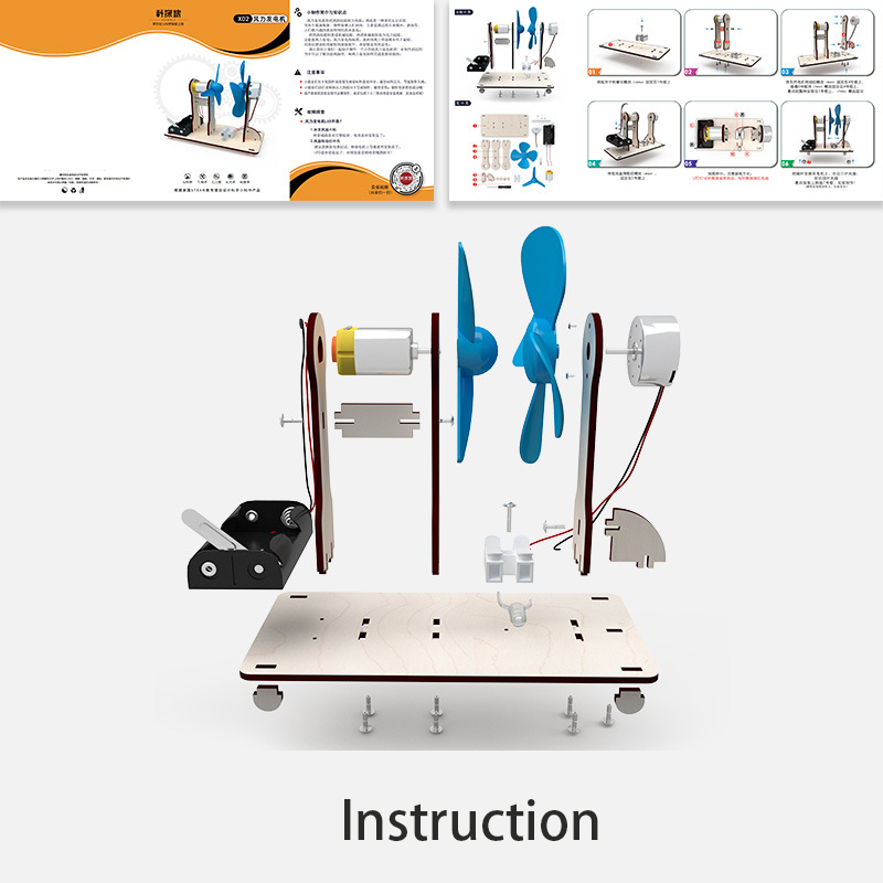 DIY Wind Driven Generator Mode - Model Kit China incelemesi ve fiyatı