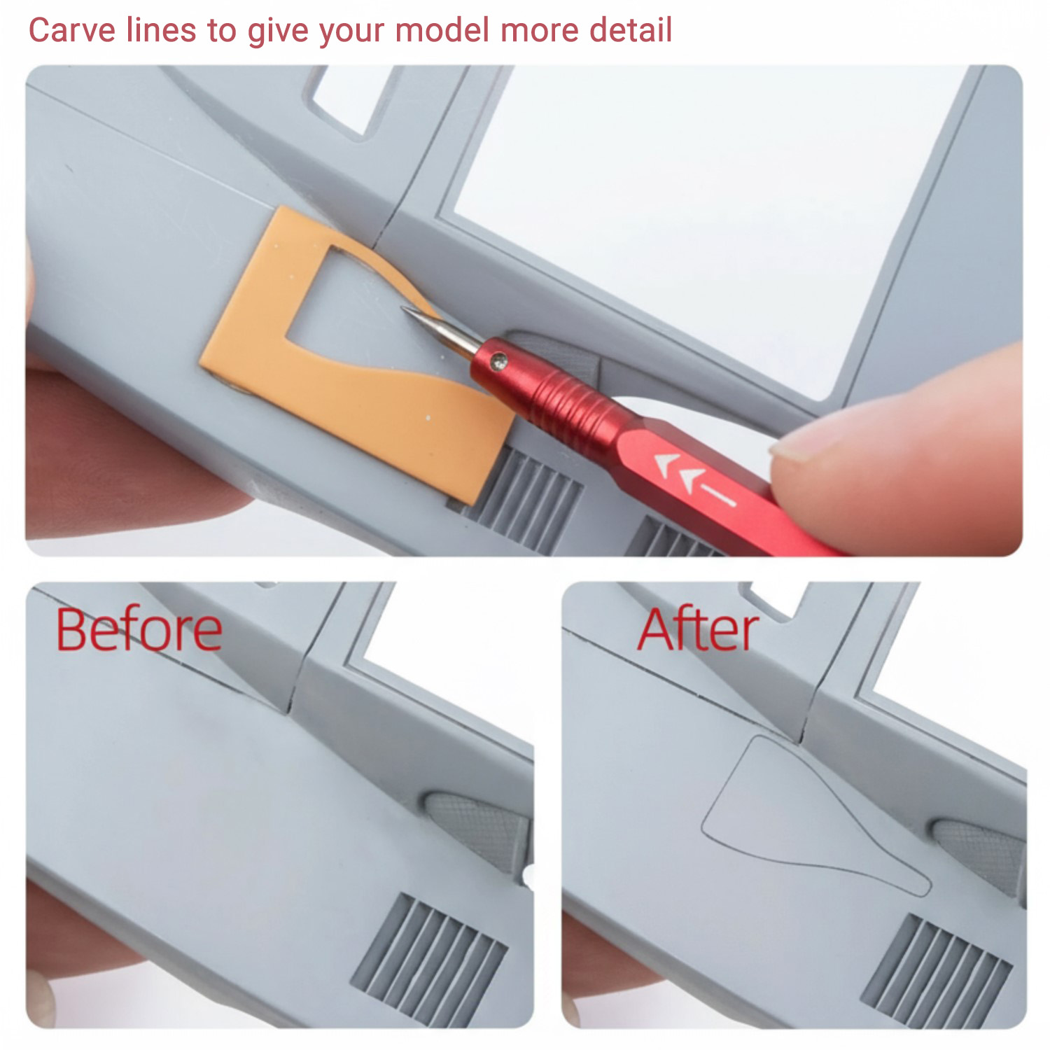 Model Scriber Tool Set with Sc - Model Kit Perfect Grade incelemesi ve fiyatı