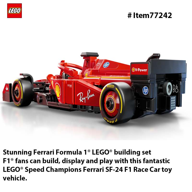 LEGO 77242 Speed Champions Fer - Model Kit F1 incelemesi ve fiyatı