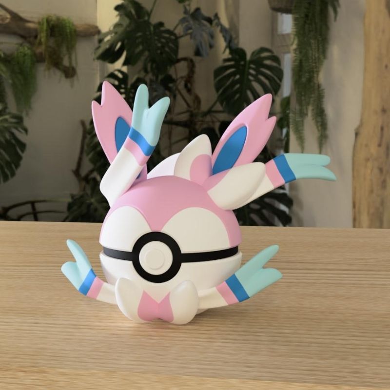 Pokemon Poke Ball Eevee Anime  - Model Kit China incelemesi ve fiyatı