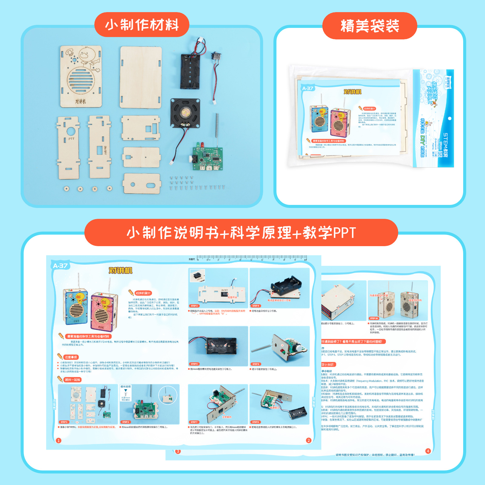 DIY Wireless Walkie-talkie Mod - Model Kit China incelemesi ve fiyatı