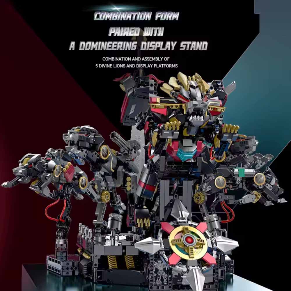 3935PCS 3In1 Technical Beast G - Model Kit Voltron incelemesi ve fiyatı
