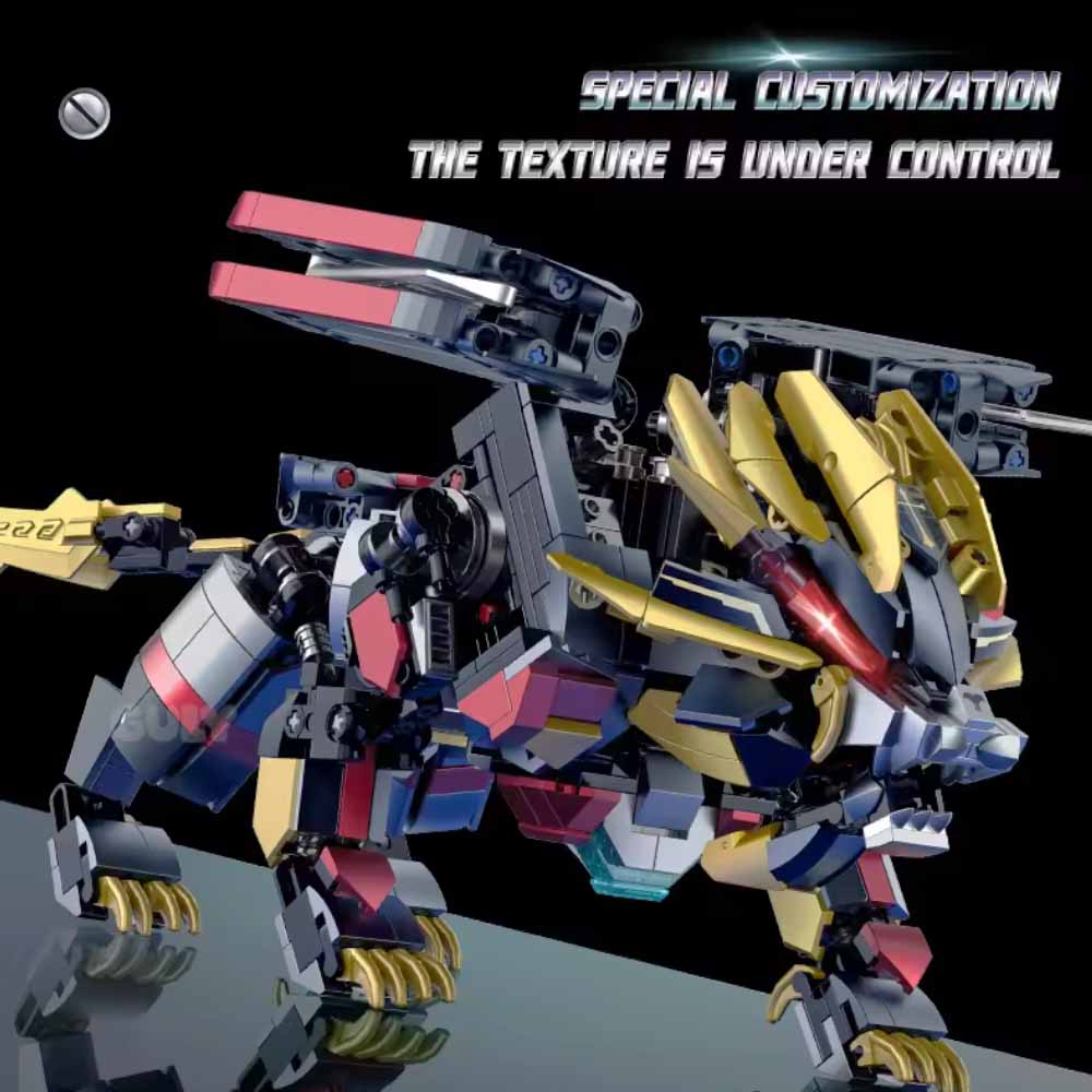 3935PCS 3In1 Technical Beast G - Model Kit Voltron incelemesi ve fiyatı
