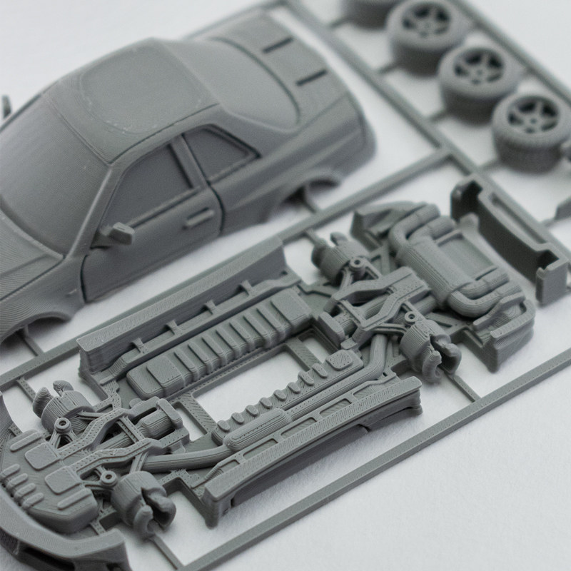 Nissan GTR R34 car model assem - Model Kit R34 incelemesi ve fiyatı