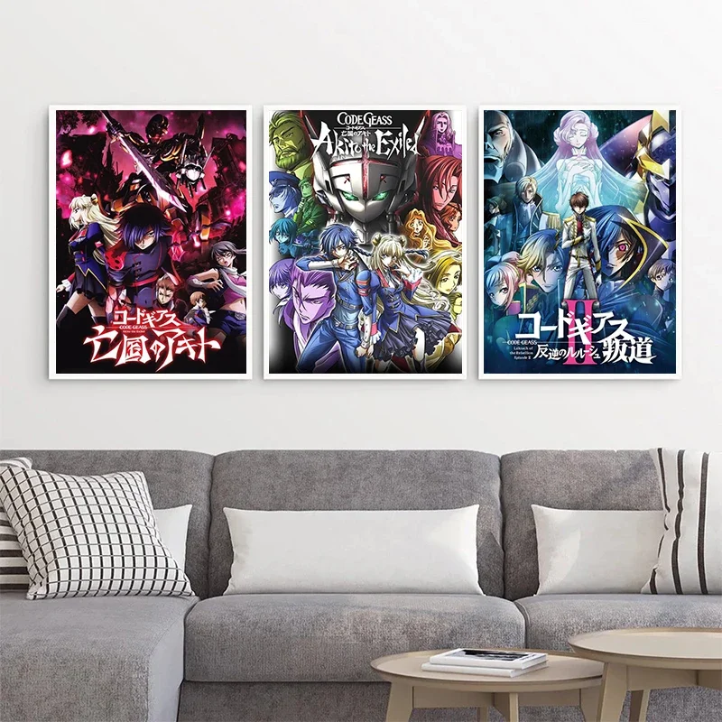 Canvas Painting Code Geass Pos - Model Kit Code Geass incelemesi ve fiyatı