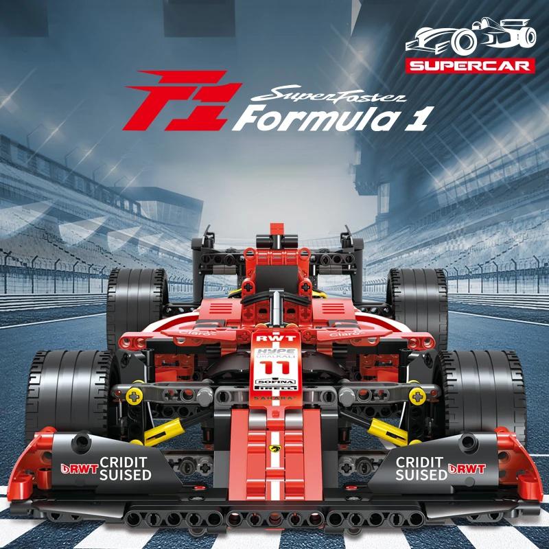 1280Pcs High-Tech Formula Cars - Model Kit F1 incelemesi ve fiyatı