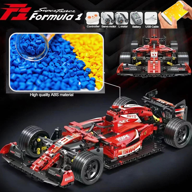 1280Pcs High-Tech Formula Cars - Model Kit F1 incelemesi ve fiyatı