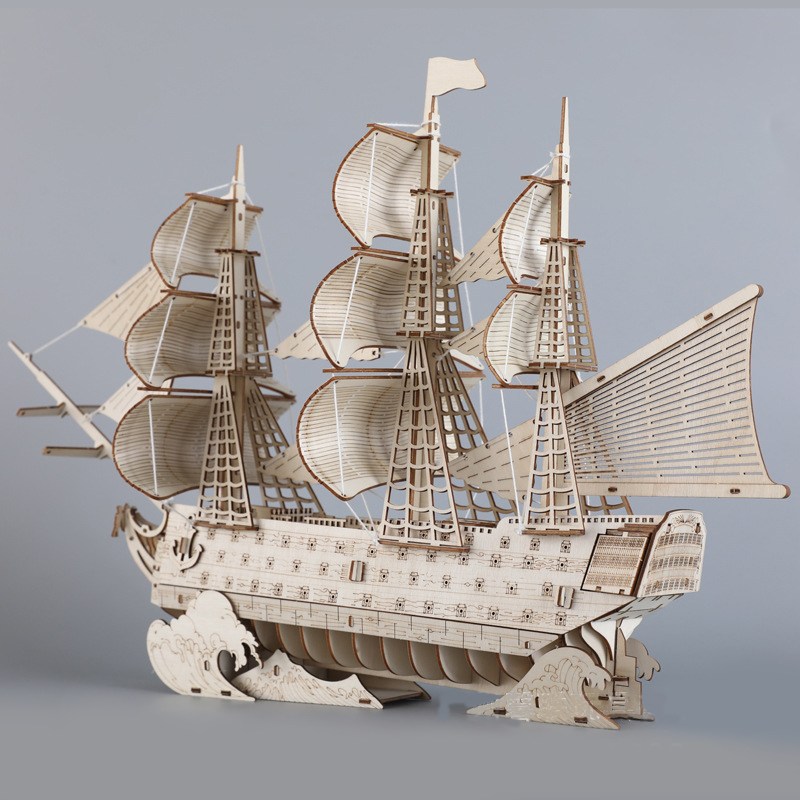 HMS Victory Ship Model Kit 3D  - Model Kit Hms Victory incelemesi ve fiyatı