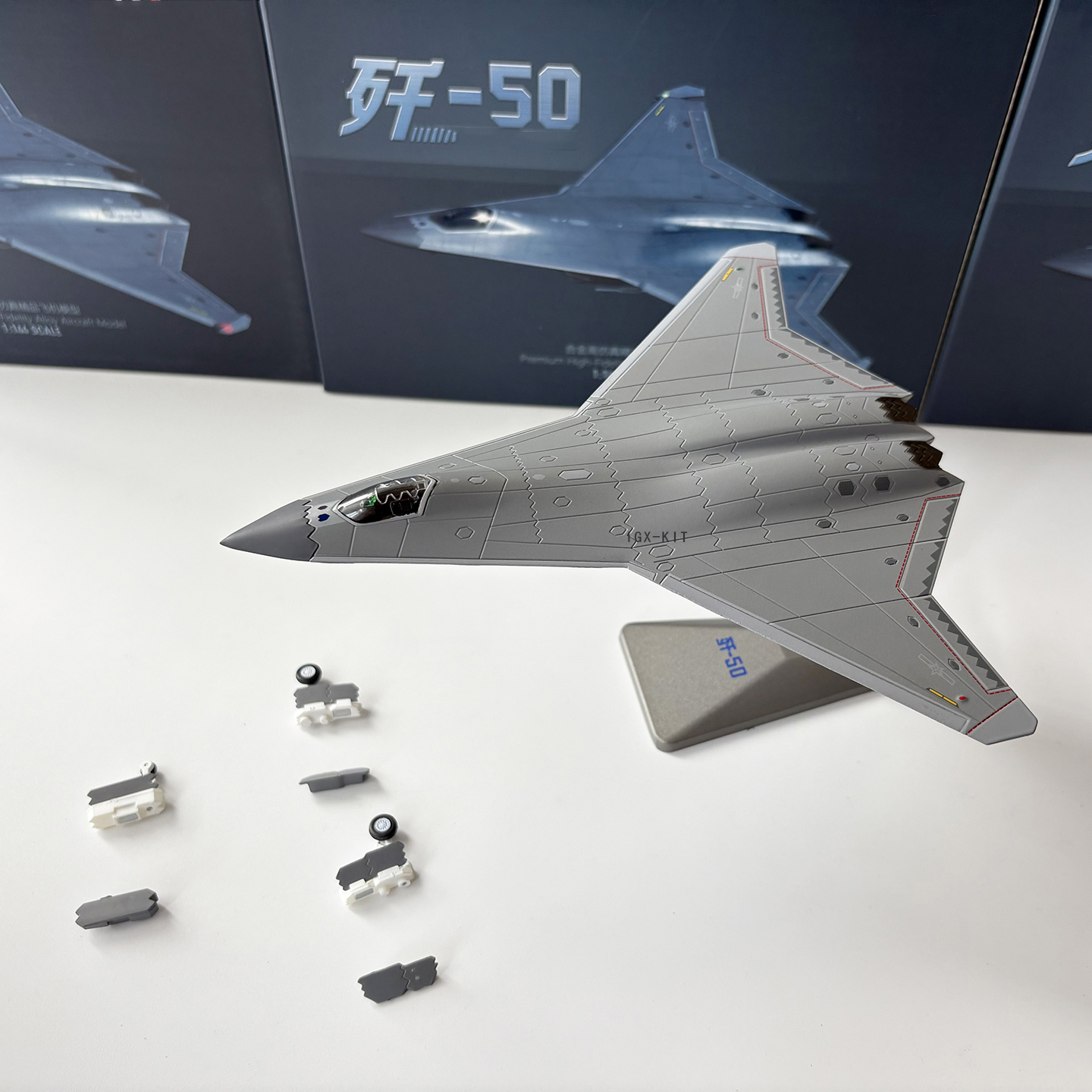 1:144 Scale China J50 Fighter  - Model Kit China incelemesi ve fiyatı