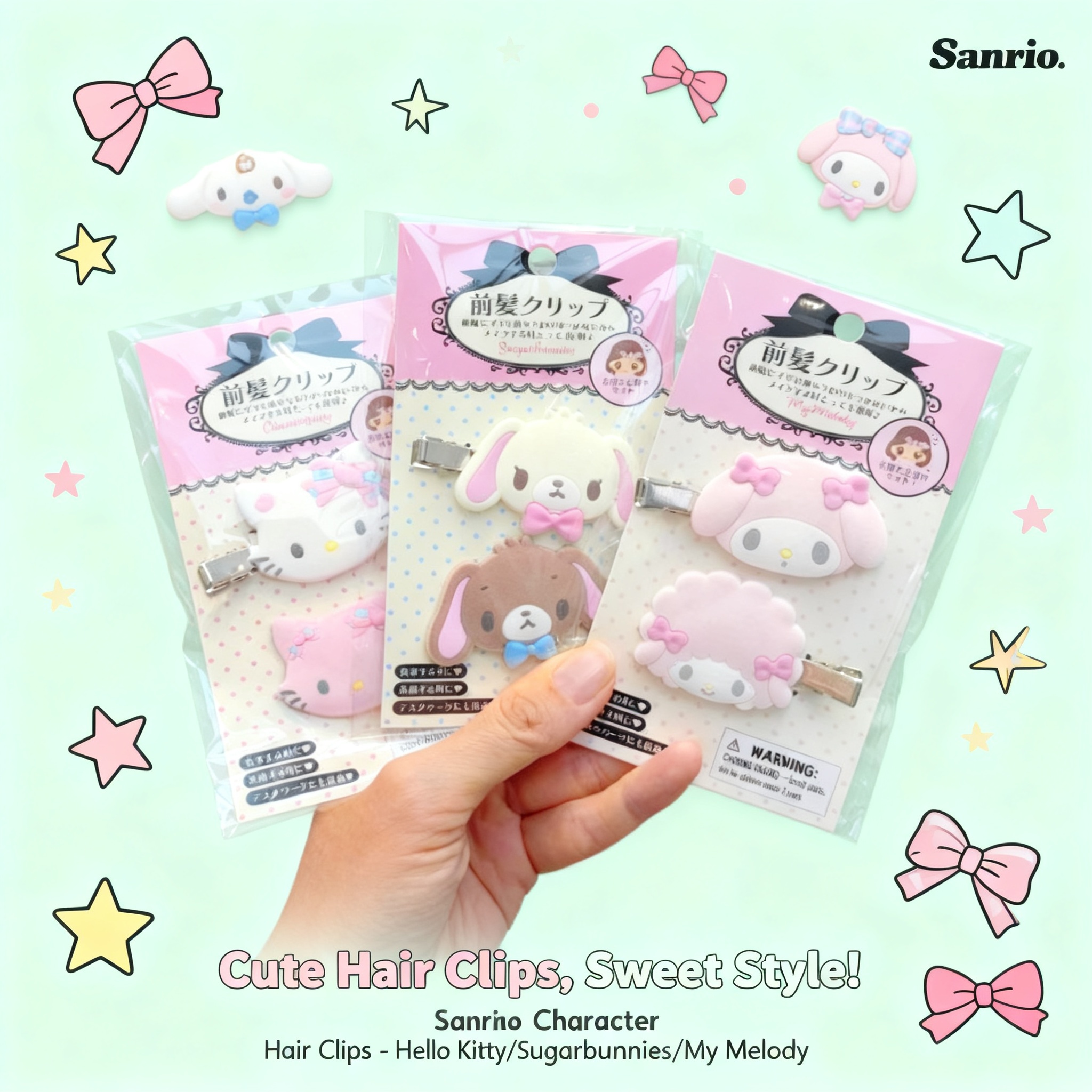 Kawaii Sugarbunnies Hairpin Ca - Model Kit For Girls incelemesi ve fiyatı