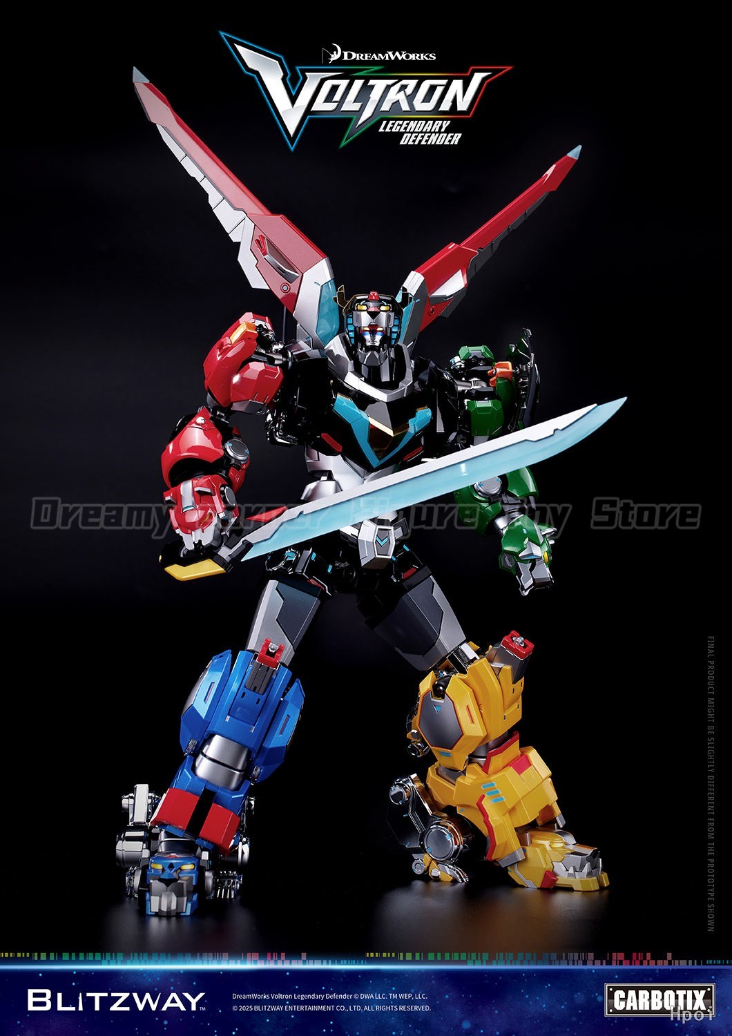 【Pre-sale】BLITZWAY Voltron: Le - Model Kit Voltron incelemesi ve fiyatı
