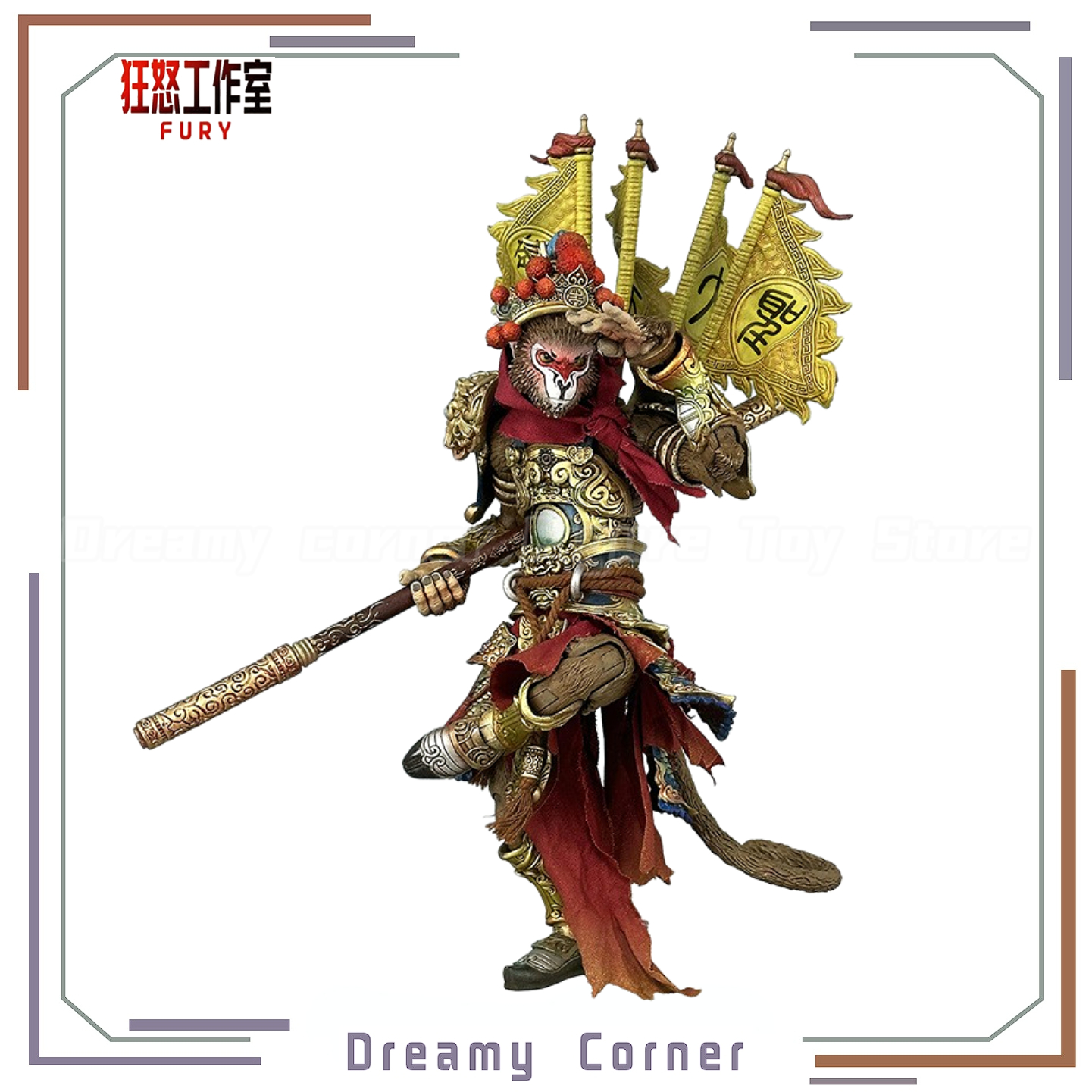 【In Stock】Original FURY TOYS S - Model Kit Wukong incelemesi ve fiyatı