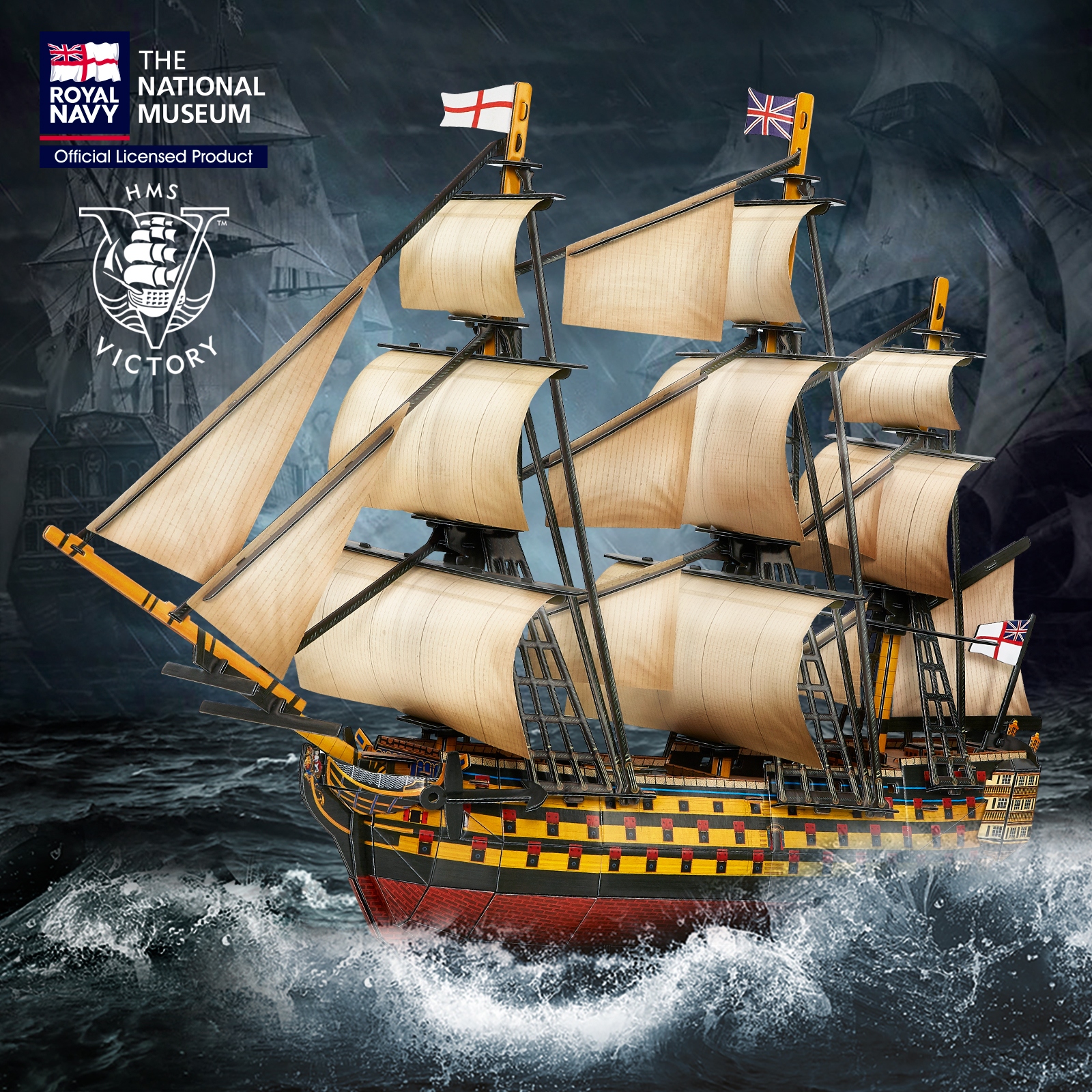 3D Puzzles Large HMS Victory V - Model Kit Hms Victory incelemesi ve fiyatı