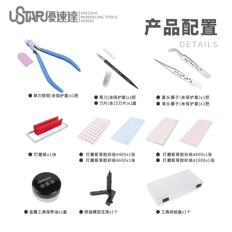 Ustar Model Tools Beginner Too - Model Kit Tools incelemesi ve fiyatı