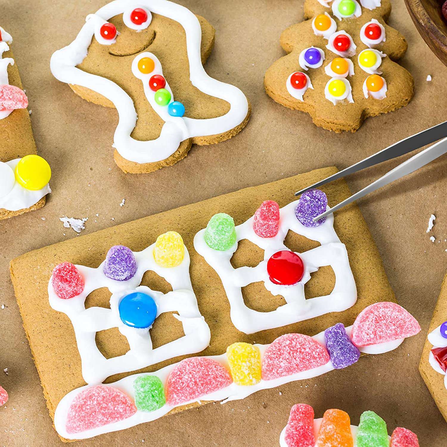 J1UL1N 24 Pcs Cookie Decoratin - Model Kit Tweezers incelemesi ve fiyatı
