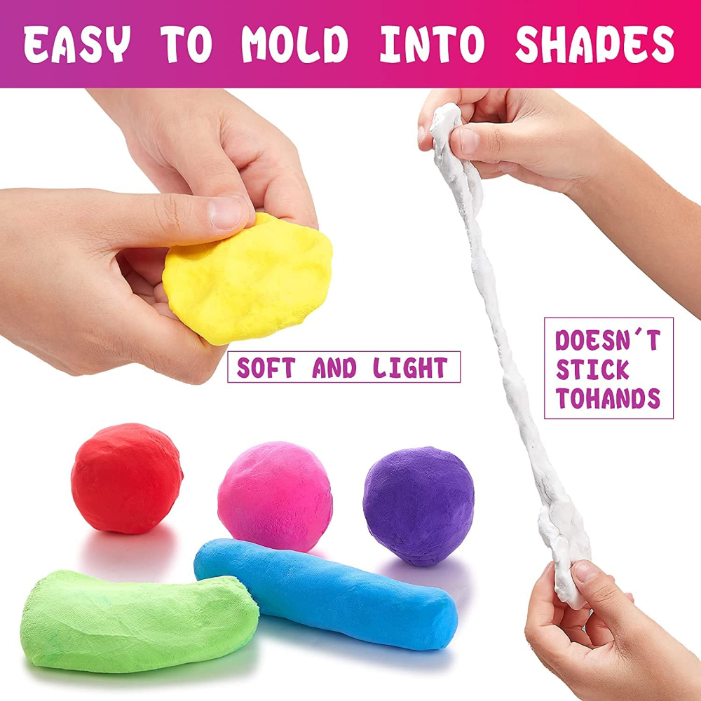Air Dry Modeling Clay Kit Soft - Model Kit Tools incelemesi ve fiyatı