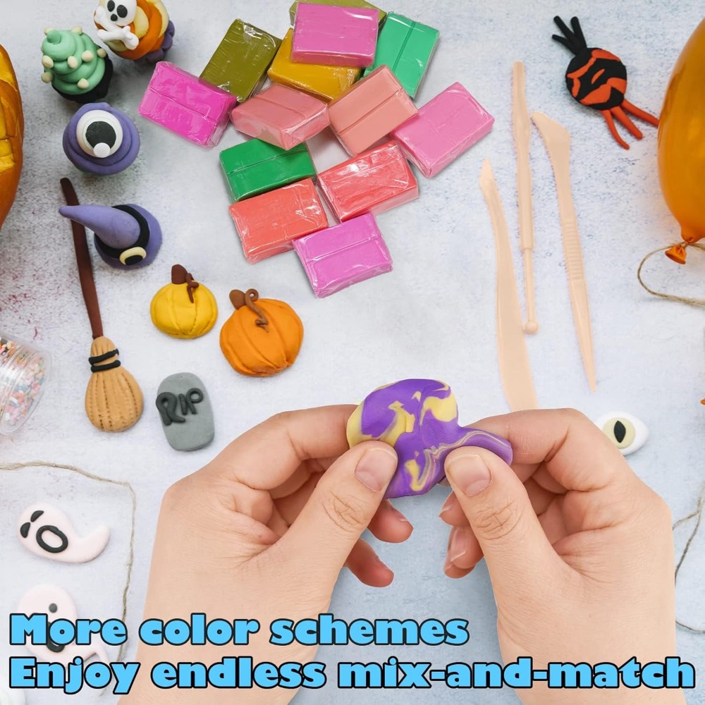 100 Pcs Polymer Clay Value Pac - Model Kit Tools incelemesi ve fiyatı