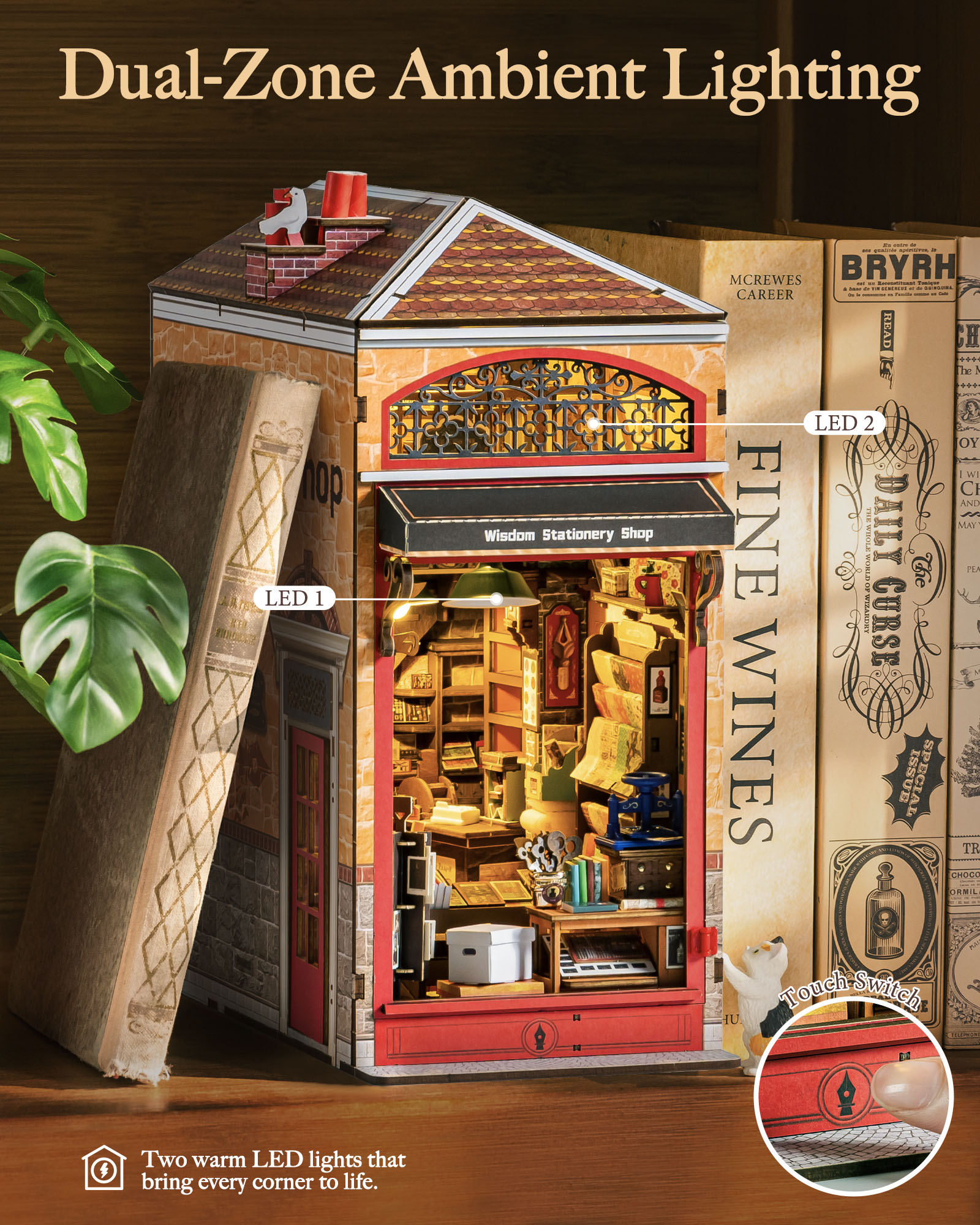 Rolife Wisdom Stationery Shop  - Model Kit Centaur incelemesi ve fiyatı