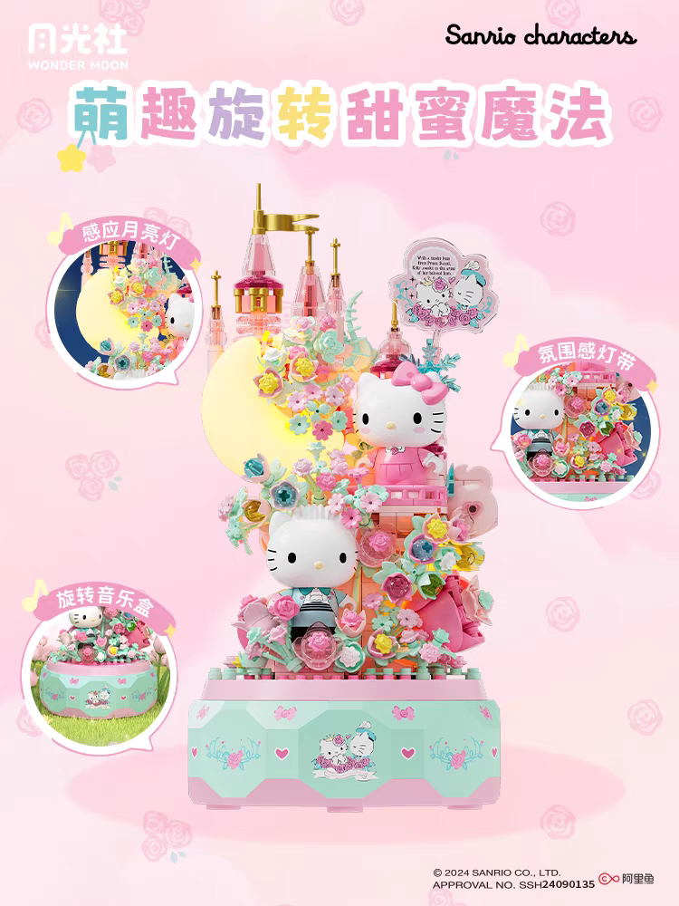Sanrio Hello Kitty Gemini DIY  - Model Kit For Girls incelemesi ve fiyatı