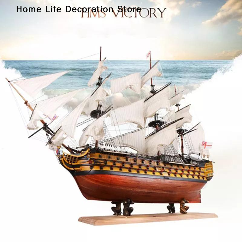 DIY 3D Wooden Puzzles HMS Vict - Model Kit Hms Victory incelemesi ve fiyatı