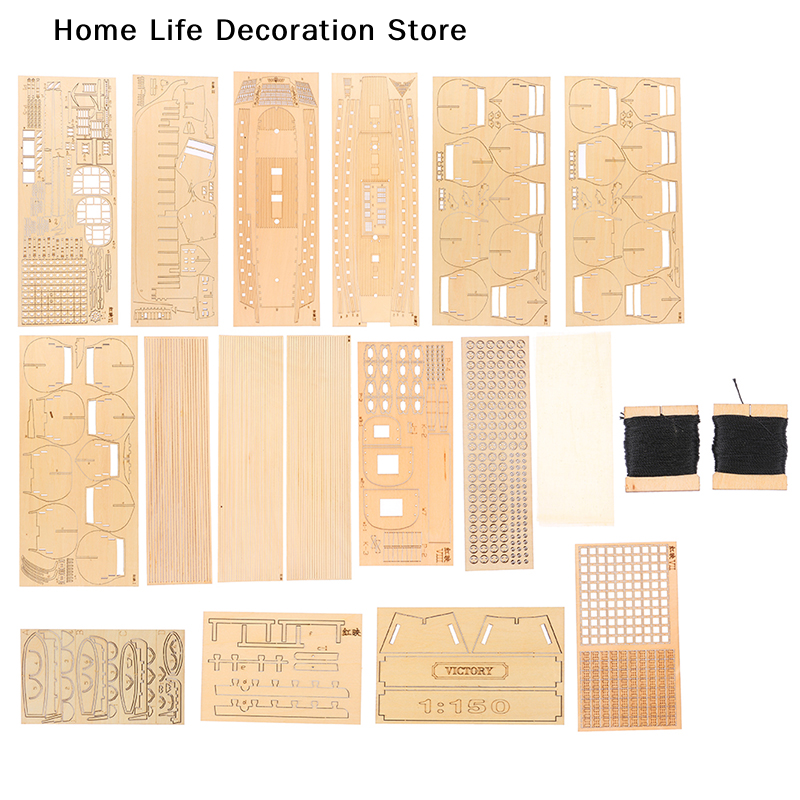 DIY 3D Wooden Puzzles HMS Vict - Model Kit Hms Victory incelemesi ve fiyatı
